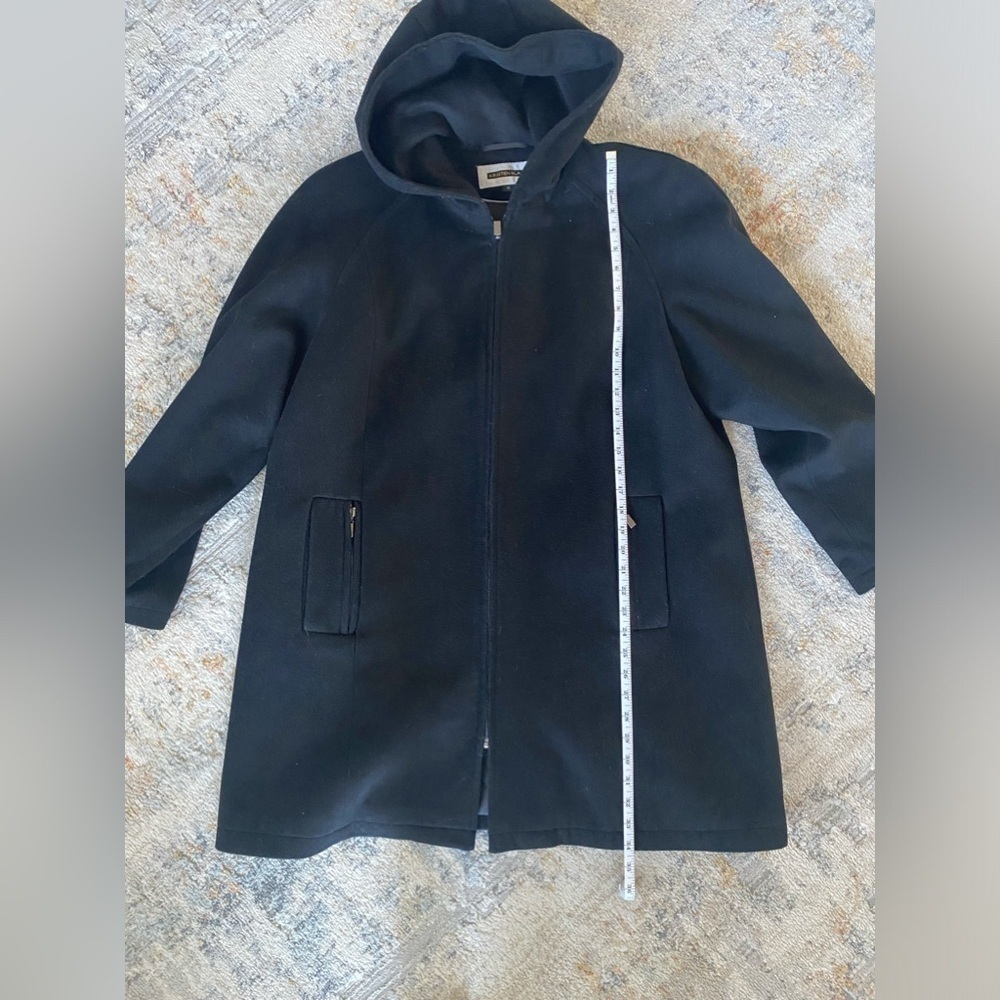 Kristen Blake black 60% wool jacket size 1x. In beautiful condition!!​​​…​​​​ - Picture 9 of 11